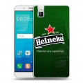 Дизайнерский пластиковый чехол для Huawei ShotX Heineken