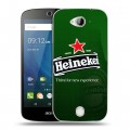 Дизайнерский силиконовый чехол для Acer Liquid Z530 Heineken