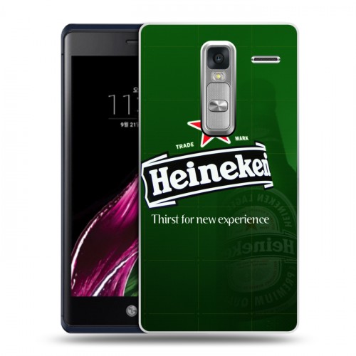 Дизайнерский пластиковый чехол для LG Class Heineken