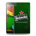 Дизайнерский силиконовый чехол для Lenovo Phab Heineken