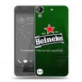 Дизайнерский пластиковый чехол для HTC Desire 530 Heineken