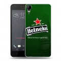 Дизайнерский пластиковый чехол для HTC Desire 825 Heineken