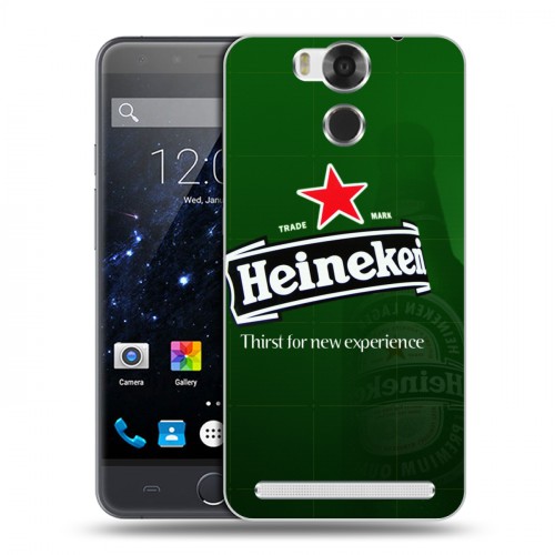 Дизайнерский пластиковый чехол для Ulefone Power Heineken