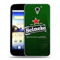 Дизайнерский пластиковый чехол для ZTE Blade A510 Heineken