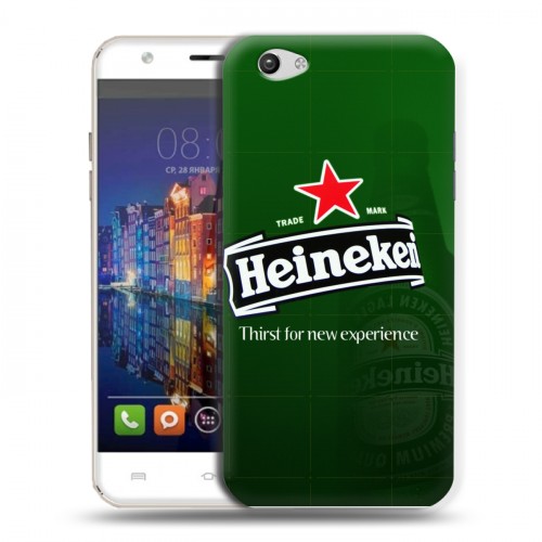 Дизайнерский силиконовый чехол для BQ Amsterdam Heineken
