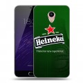 Дизайнерский пластиковый чехол для Meizu M3 Max Heineken