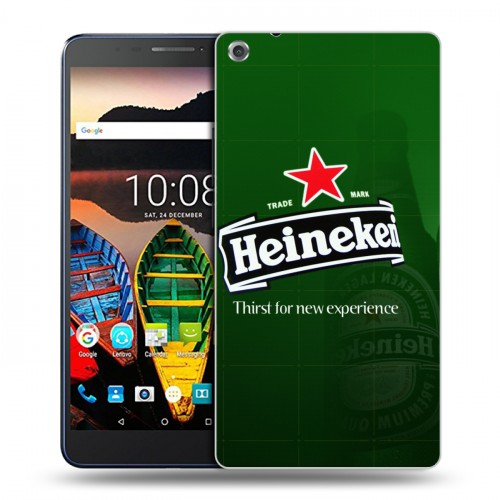 Дизайнерский силиконовый чехол для Lenovo Tab 3 7 Plus Heineken