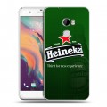 Дизайнерский пластиковый чехол для HTC One X10 Heineken