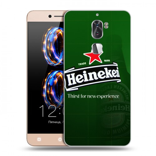 Дизайнерский пластиковый чехол для LeRee Le3 Heineken