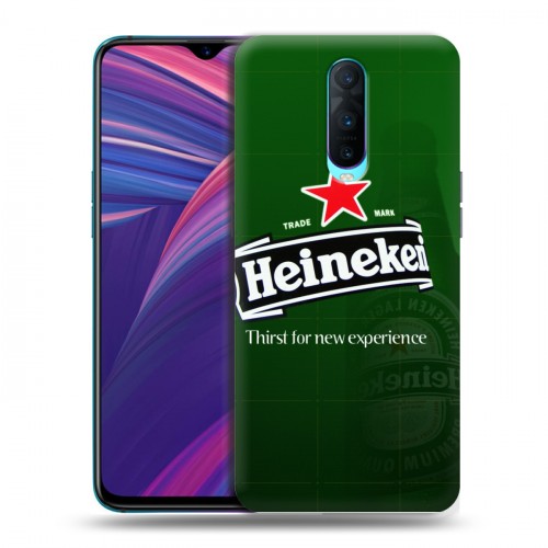 Дизайнерский пластиковый чехол для OPPO RX17 Pro Heineken