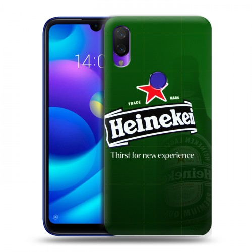 Дизайнерский пластиковый чехол для Xiaomi Mi Play Heineken