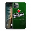 Дизайнерский пластиковый чехол для Iphone 11 Pro Heineken