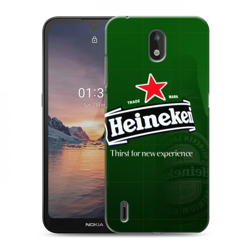 Дизайнерский силиконовый чехол для Nokia 1.3 Heineken