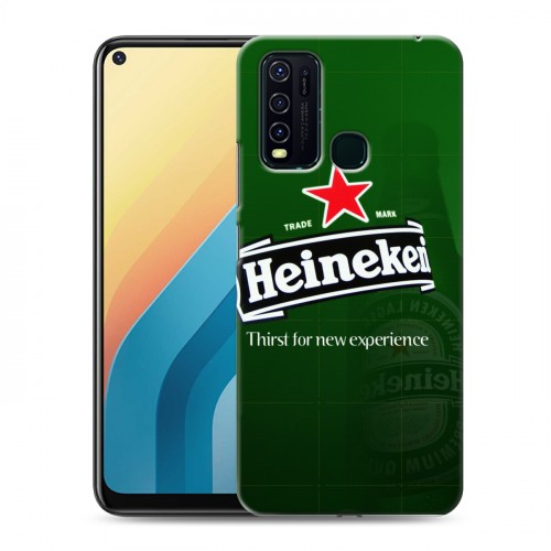 Дизайнерский пластиковый чехол для Vivo Y30 Heineken