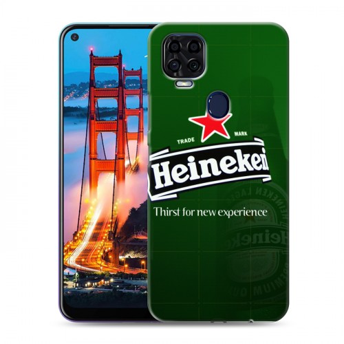 Дизайнерский пластиковый чехол для ZTE Blade V2020 Heineken