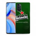 Дизайнерский пластиковый чехол для OPPO Reno4 Pro Heineken