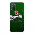 Дизайнерский пластиковый чехол для Xiaomi Poco M3 Heineken