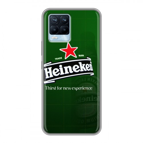 Дизайнерский силиконовый чехол для Realme 8 Heineken