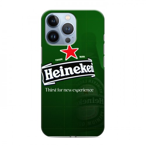 Дизайнерский силиконовый чехол для Iphone 13 Pro Heineken