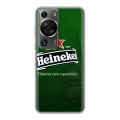 Дизайнерский силиконовый чехол для Huawei P60 Heineken