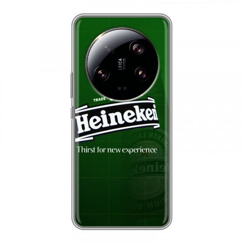 Дизайнерский силиконовый чехол для Xiaomi 13 Ultra Heineken