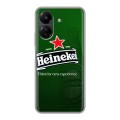 Дизайнерский силиконовый чехол для Xiaomi Poco C65 Heineken