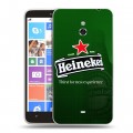 Дизайнерский пластиковый чехол для Nokia Lumia 1320 Heineken