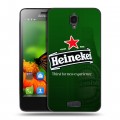 Дизайнерский пластиковый чехол для Lenovo S660 Heineken