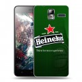 Дизайнерский силиконовый чехол для Lenovo S580 Ideaphone Heineken