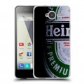 Дизайнерский пластиковый чехол для ZTE Blade L3 Heineken