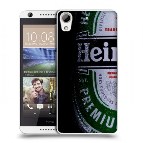 Дизайнерский силиконовый чехол для HTC Desire 626 Heineken