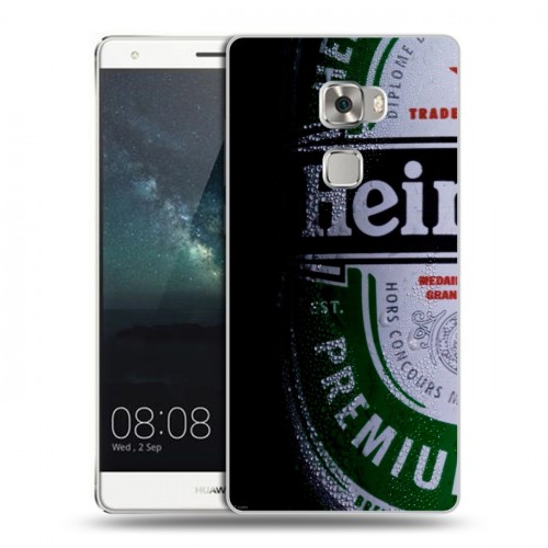 Дизайнерский пластиковый чехол для Huawei Mate S Heineken