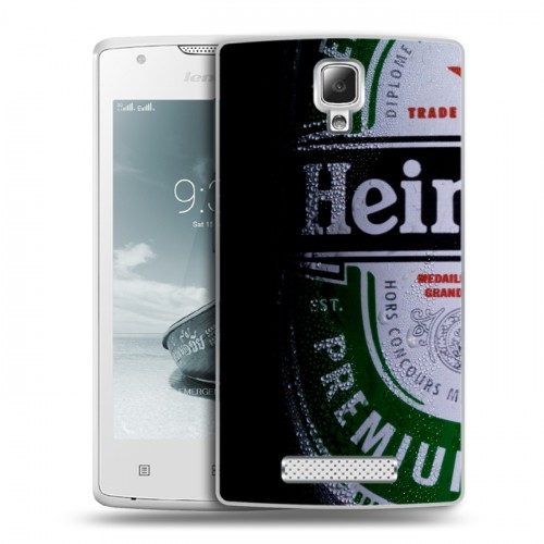 Дизайнерский пластиковый чехол для Lenovo A1000 Heineken