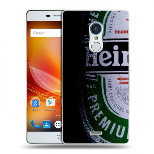 Дизайнерский пластиковый чехол для ZTE Blade X9 Heineken