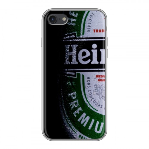 Дизайнерский силиконовый чехол для Iphone 7 Heineken