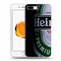 Дизайнерский силиконовый чехол для Iphone 7 Plus / 8 Plus Heineken