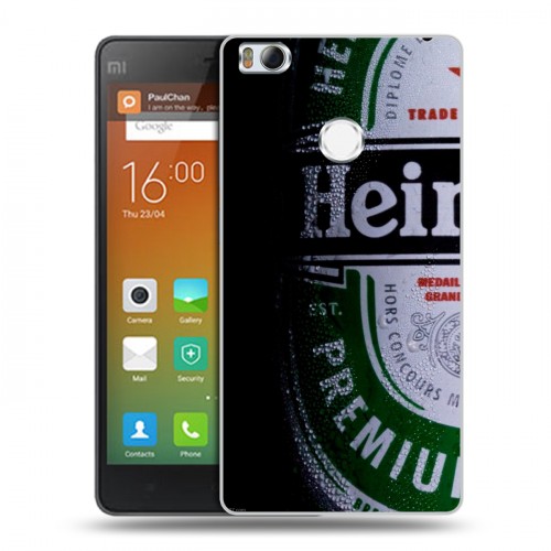 Дизайнерский пластиковый чехол для Xiaomi Mi4S Heineken