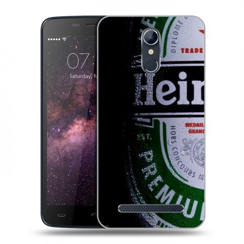 Дизайнерский силиконовый чехол для Homtom HT17 Heineken