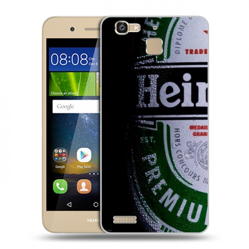 Дизайнерский пластиковый чехол для Huawei GR3 Heineken