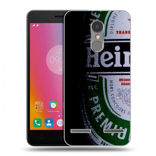 Дизайнерский силиконовый чехол для Lenovo K6 Heineken