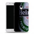 Дизайнерский силиконовый чехол для Meizu M5s Heineken