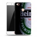 Дизайнерский пластиковый чехол для ZTE Nubia N1 Heineken