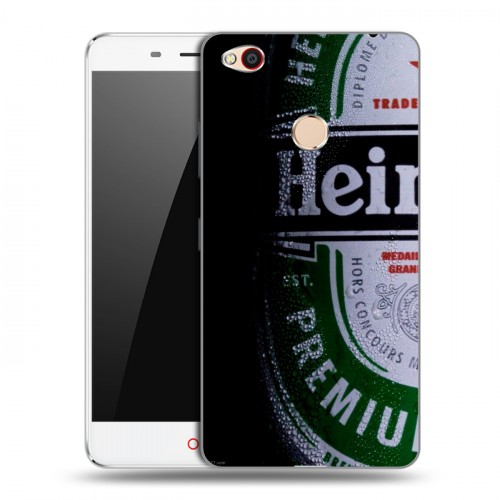 Дизайнерский пластиковый чехол для ZTE Nubia N1 Heineken