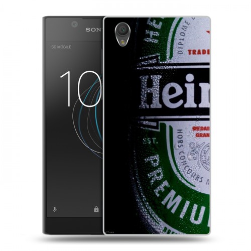 Дизайнерский пластиковый чехол для Sony Xperia L1 Heineken