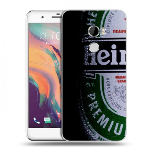 Дизайнерский пластиковый чехол для HTC One X10 Heineken