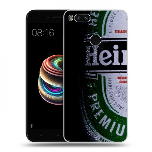 Дизайнерский силиконовый чехол для Xiaomi Mi5X Heineken