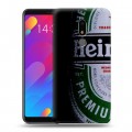 Дизайнерский пластиковый чехол для Meizu M8 Lite Heineken