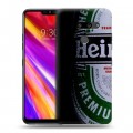 Дизайнерский пластиковый чехол для LG G8 ThinQ Heineken