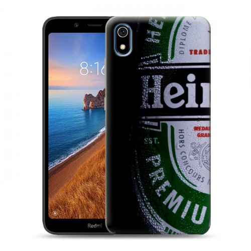 Дизайнерский силиконовый чехол для Xiaomi RedMi 7A Heineken