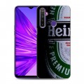 Дизайнерский силиконовый чехол для Realme 5 Heineken